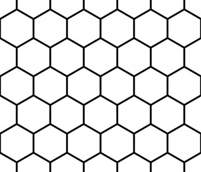 Papier peint à motif  Seamless, monochrome, modèle, fond, octogone, formes