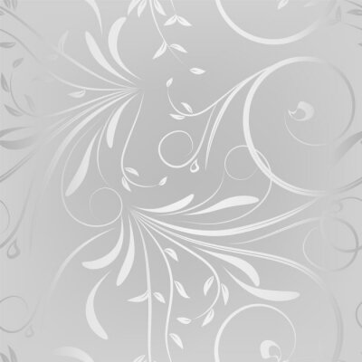 Papier peint à motif  seamless pattern on a silver background