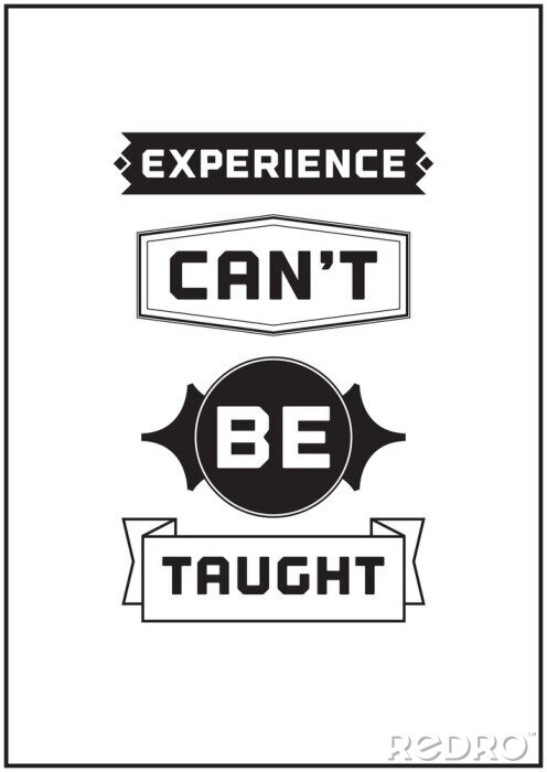 Papier peint à motif  Signes de motivation