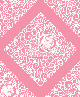 Papier peint à motif  Sleeping Beauties Rose