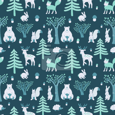 Papier peint à motif  somnambulisme Animaux