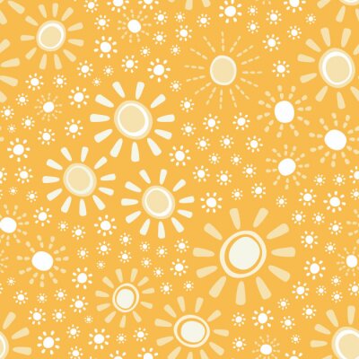 Papier peint à motif  Sonnenuntergang an einem Sommertag