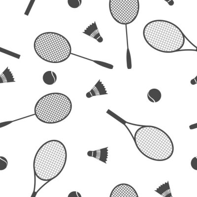 Papier peint à motif  Sports de fond sans soudure, illustration vectorielle.