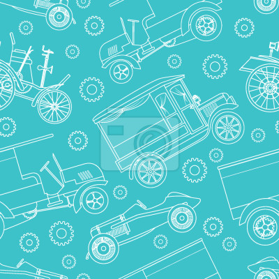 Papier peint à motif  steampunk Adventure