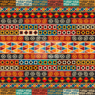 Papier peint à motif  Stripes ethno