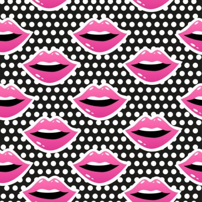 Papier peint à motif  Taco de dessin animé sur fond rose