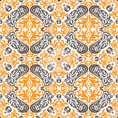 Papier peint à motif  Temps Curls par