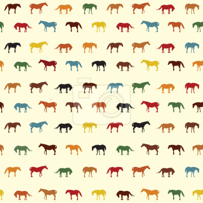 Papier peint à motif  The Horse Nation