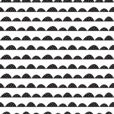 Papier peint à motif  Thème de la montagne dans l'abstraction