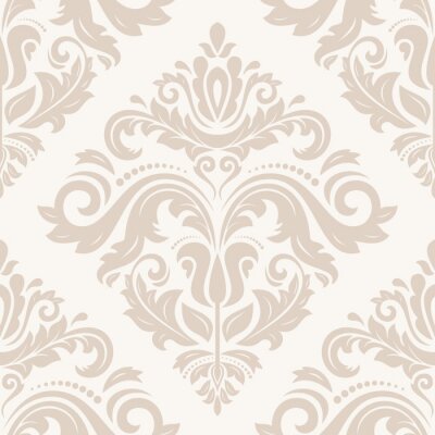 Papier peint à motif  Un motif ornemental subtil