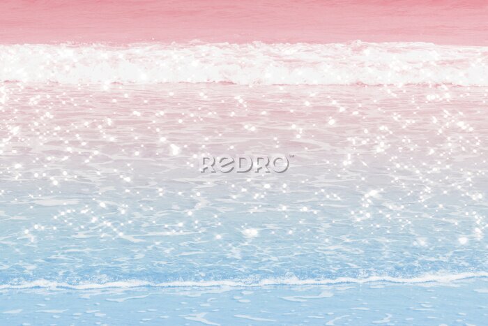 Papier peint à motif  Une plage lumineuse