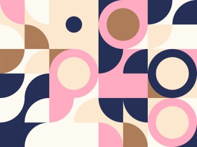 Papier peint à motif  Unusual Abstract Geometric Artwork