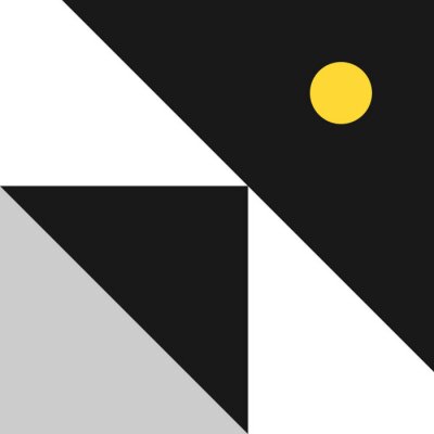 Papier peint à motif  Vector Geometric Background in Material Design style. Universal Simple Minimalistic Colorful Pattern based on Grid and keyline shapes. Artwork for Business Web Presentation Cover Fabric. Indigo Pink