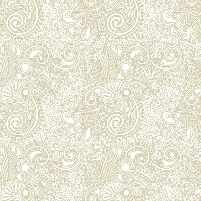 Papier peint à motif  Vintage seamless orné