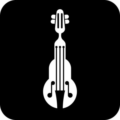 Violon vecteur icône