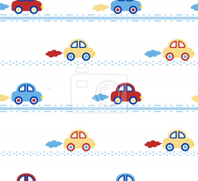 Papier peint à motif  Vroom Vroom