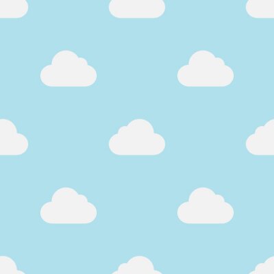 Papier peint à motif  Whales Pattern sans couture sur fond bleu illustration vectorielle avec des ancres. Motif de la mer, motif pour enfants pour l'impression, le textile, l'emballage, les fonds d'écran, l'arrière-plan We