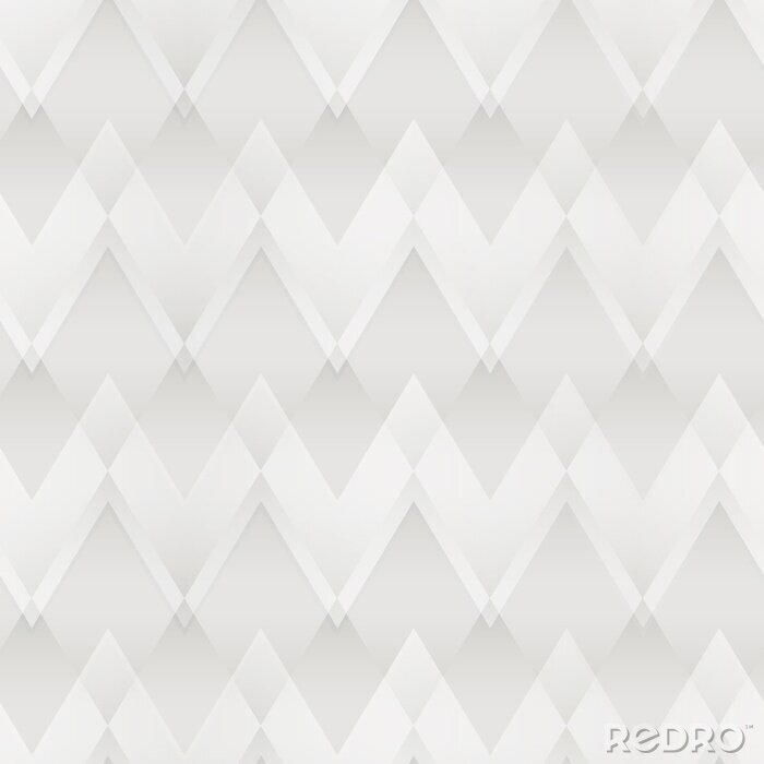 Papier peint à motif  White zigzag seamless pattern