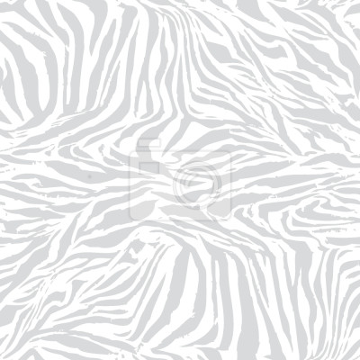 Papier peint à motif  Zebra monochrome