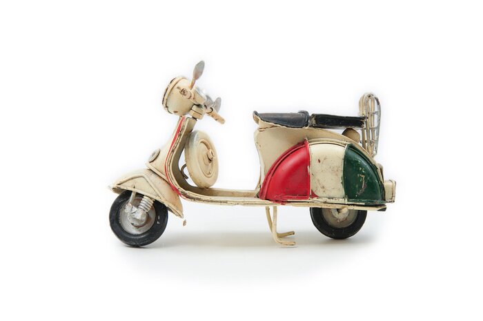 Papier peint  03 Handmade italien cyclomoteur