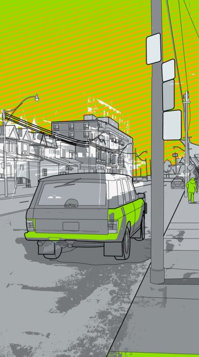 Papier peint  21 urbaine