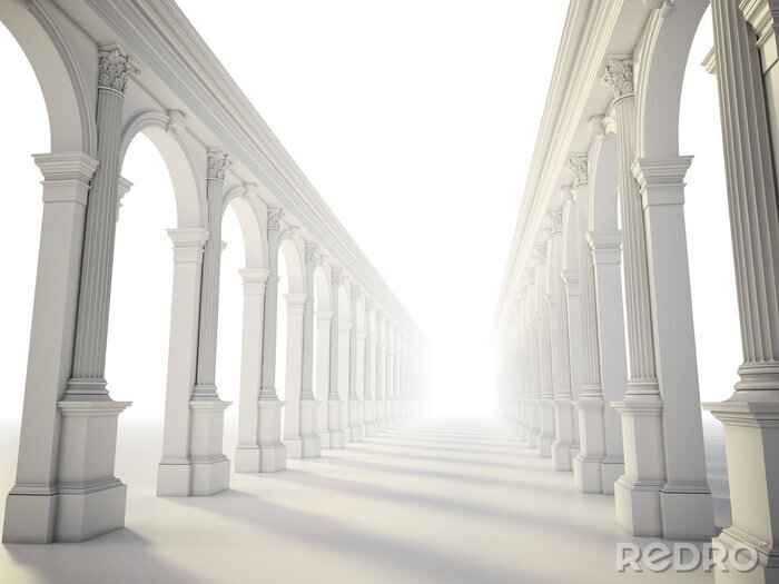 Papier peint  3D architecture graphique