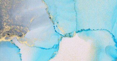 Abstract painting blots background. Marble texture. Alcohol ink colors.