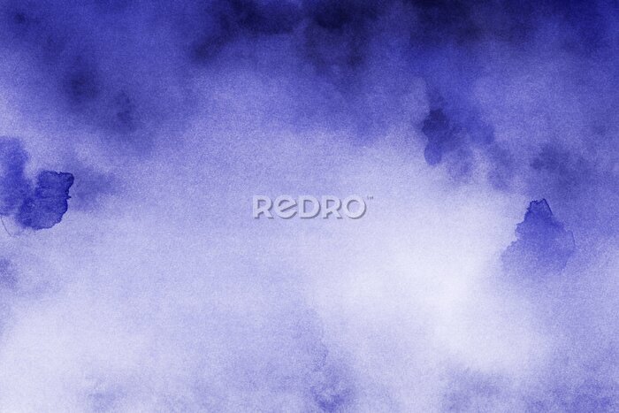 Papier peint  Abstract Very Peri Background Watercolor Texture Paper