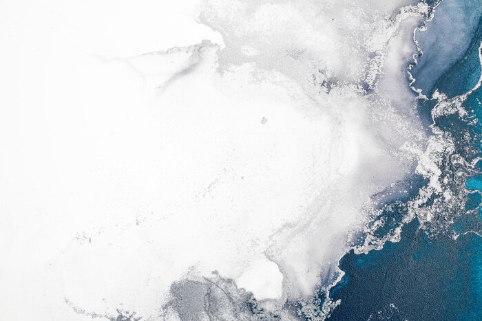 Papier peint  Abstraction maritime avec gris