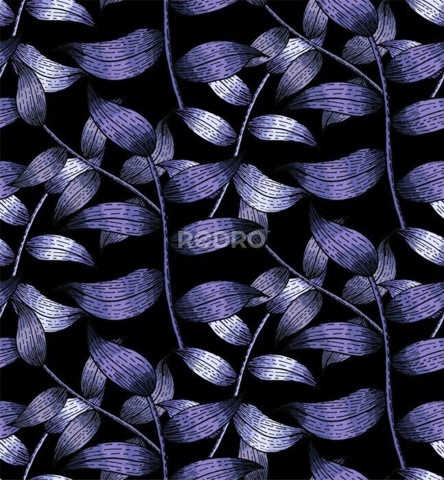 Papier peint  Abstraction violette