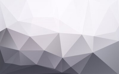 Papier peint  Abstrait 3D volumes gris et blanc