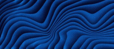 Papier peint  Abstrait bleu 3D