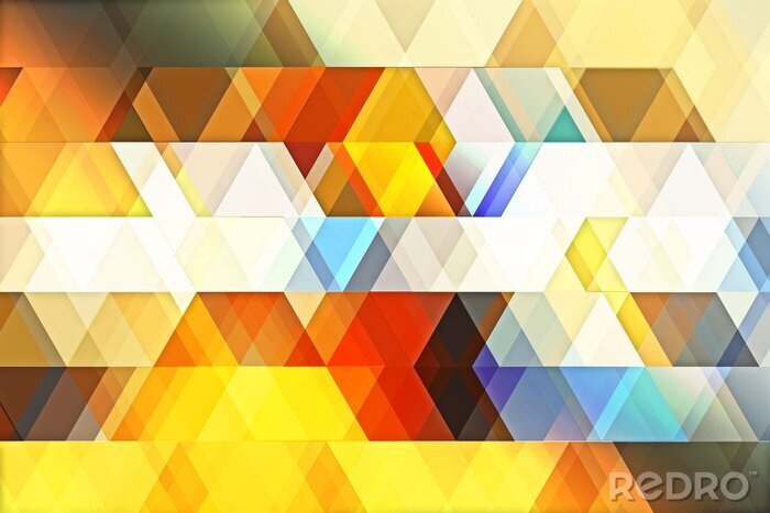 Papier peint  Abstrait carreaux flous