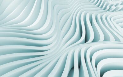 Papier peint  Abstrait labyrinthe vagues 3D
