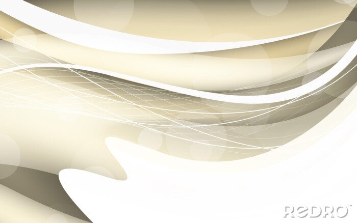 Papier peint  Abstrait nuée de café au lait