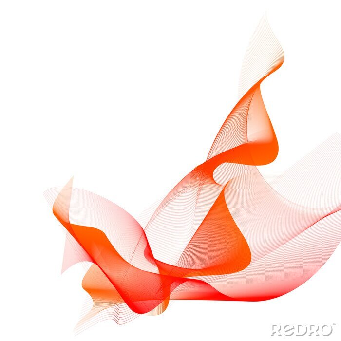 Papier peint  Abstrait orange rose
