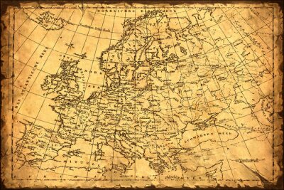 Affiche rétro - Europe