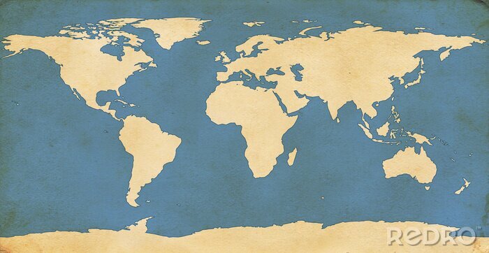 Papier peint  Âgés Carte du monde