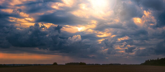 Papier peint  Ambiance ciel et nuages