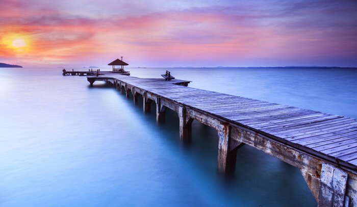 Papier peint  Ambiance paisible bord du lac