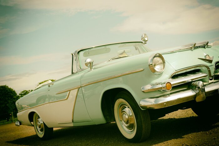 Papier peint  Amerikanisches Automobil Retro-Stil