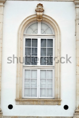 Papier peint  Ancienne fenêtre de l'Université de Coimbra