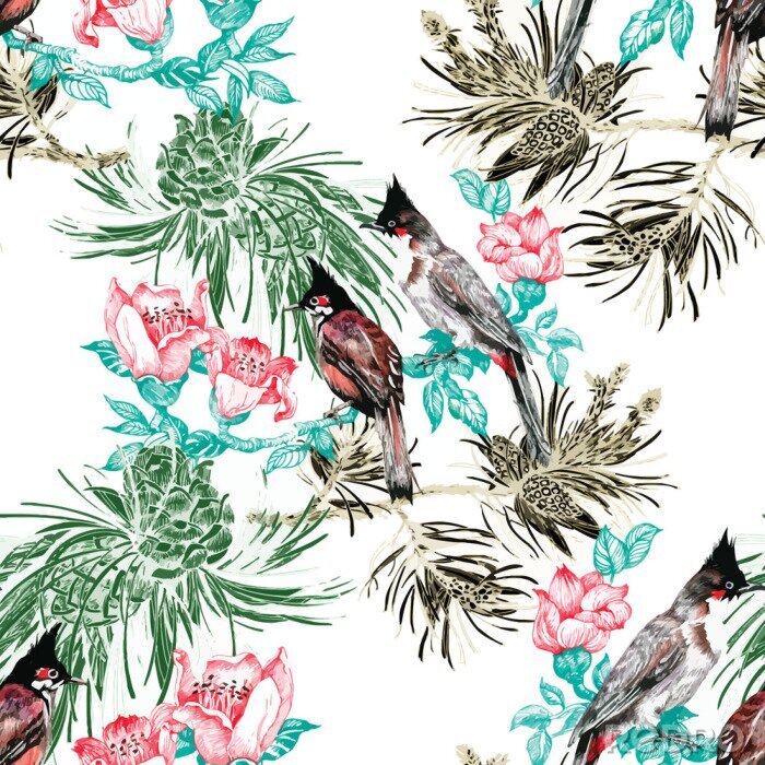 Papier peint  Aquarelle