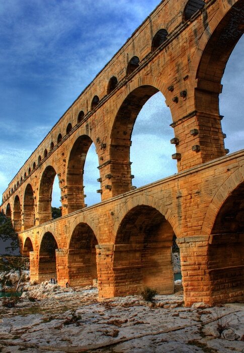 Papier peint  Aqueduc romain