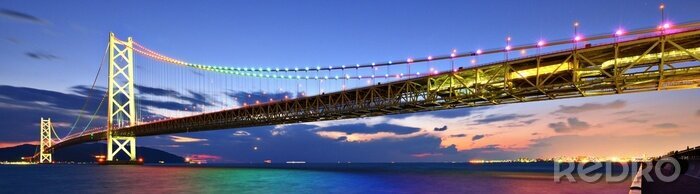 Papier peint  Architecture en couleurs au Japon