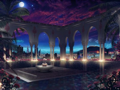 Papier peint  Architecture moderne d'Orient