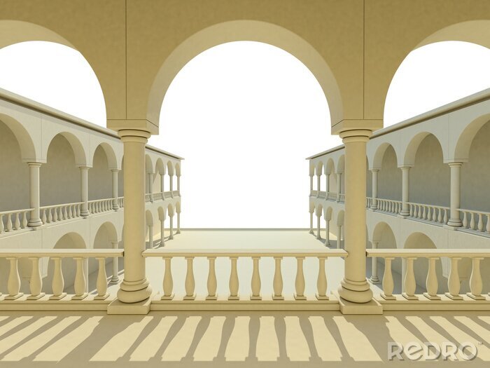 Papier peint  Architecture représentation graphique