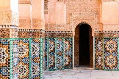 Papier peint  Architecture style marocain