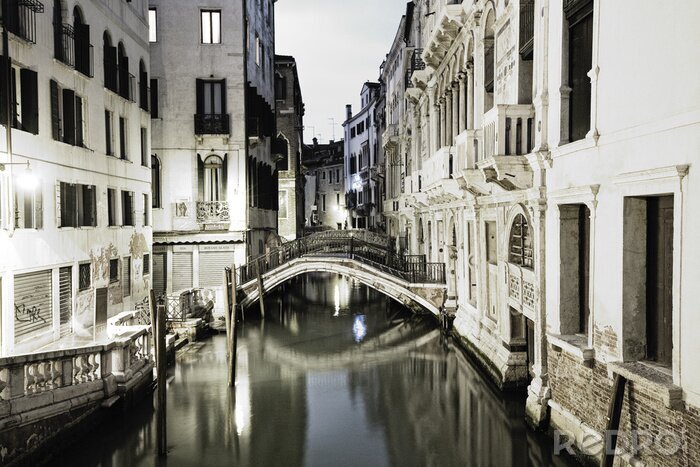 Papier peint  Architecture Venise de nuit