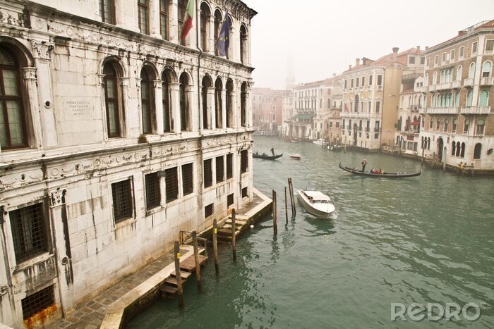Papier peint  Architecture Venise sous le brouillard